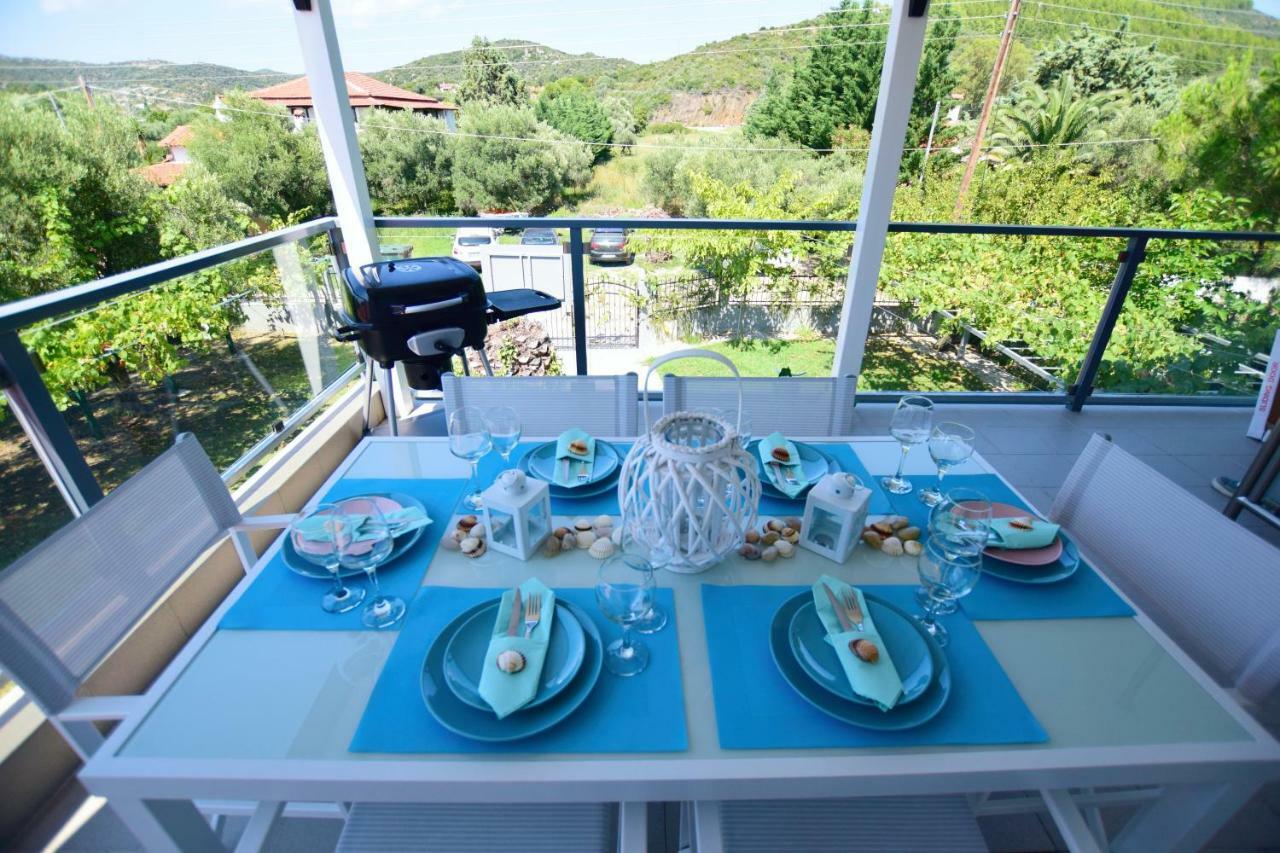 V Luxury Suites Toroni 3 ภายนอก รูปภาพ