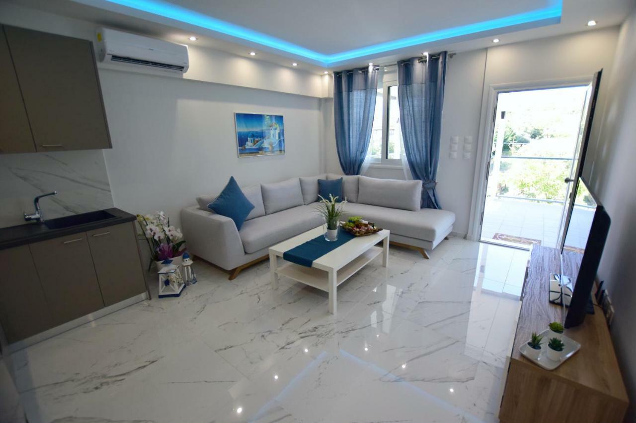 V Luxury Suites Toroni 3 ภายนอก รูปภาพ